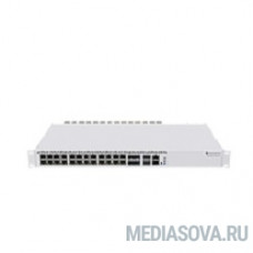 MikroTik CRS326-4C+20G+2Q+RM Коммутатор, 4Combo 10G/2.5G, 20*2.5Gbit RJ45, 2QSFP+*40Gbit