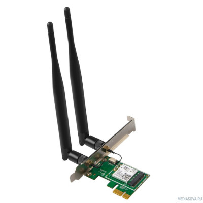  TENDA E30 PCI-e Wi-Fi-адаптер стандарта AX3000 две внешние антенны 5dBi  c Bluetooth 5.0