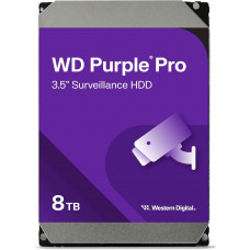 Жесткий диск/ HDD WD SATA3 8Tb Purple Pro 7200 rmp 256MB  1 year warranty