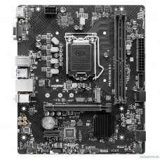 MSI PRO H510M-B II  S1200, Intel®H470, 2xDDR4-2933 HDMI+VGA, 1xPCI-Ex16, 1xPCI-Ex1, 4xSATA3, 1xM.2, 8 Ch Audio, GLan, (4+4)xUSB2.0, (2+2)xUSB3.2, 1xPS/2