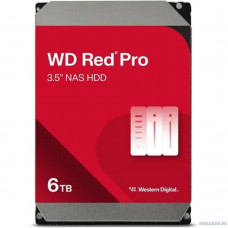 Жесткий диск WD SATA-III 6TB WD6005FFBX NAS Red Pro (7200rpm) 256Mb 3.5