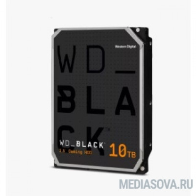Жесткий диск 10TB WD Black (WD101FZBX) Serial ATA III, 7200 rpm, 256Mb buffer