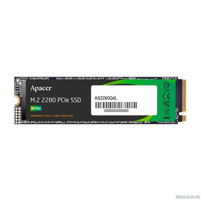  SSD Apacer M.2 2280 2TB AS2280Q4L Client SSD AP2TBAS2280Q4L-1