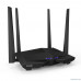  TENDA AC10 Wi-Fi маршрутизатор  двухдиапазонный стандарта AC1200 , 4 внешние антенны 6dBi, 1-port 10/100/1000Mbps WAN, 3-ports 10/100/1000Mbps LAN