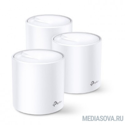  TP-Link Deco X60(3-pack) AX5400 Домашняя Mesh Wi-Fi система