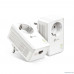  TP-Link TL-PA7017P KIT AV1000 Комплект гигабитных адаптеров Powerline со встроенной розеткой