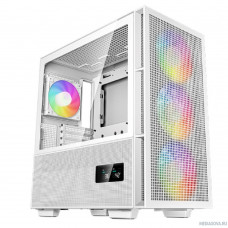 Корпус Deepcool CH560 DIGITAL WH без БП, боковое окно 