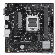 ASUS PRIME A620M-K, AM5, A620, 2*DDR5, 4*SATA, 1*M.2, 4*USB 3.2, 2*USB 2.0, 2*PCIx16, 1*PCIx1, VGA+HDMI, mATX
