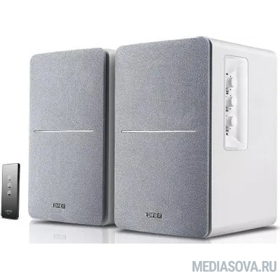 Edifier R1280TSilver/White Активные, 2 x 21W RMS, 75-18000Гц, дерево, пульт ДУ
