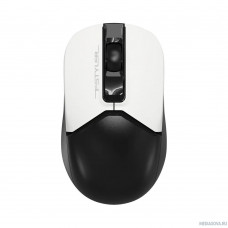 A4Tech Мышь Fstyler FB12S черный/белый оптическая (1200dpi) silent беспроводная BT/Radio USB