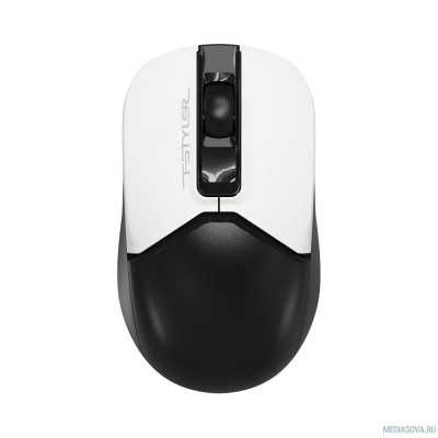  A4Tech Мышь Fstyler FB12S черный/белый оптическая (1200dpi) silent беспроводная BT/Radio USB