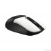  A4Tech Мышь Fstyler FB12S черный/белый оптическая (1200dpi) silent беспроводная BT/Radio USB