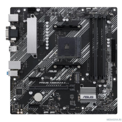 Материнская плата Материнская плата ASUS PRIME A520M-A II/CSM, SocketAM4, AMD A520, mATX, Ret