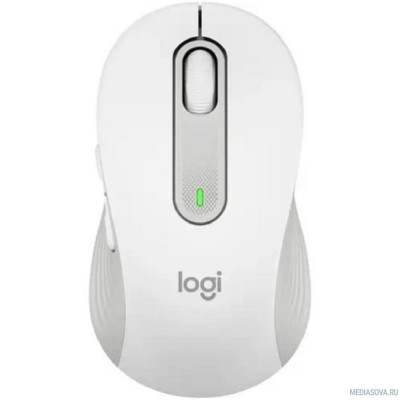  Мышь Logitech M650 белый/серый оптическая (4000dpi) беспроводная BT/Radio USB (4but)