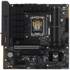 ASUS TUF GAMING B760M-PLUS WIFI II (Socket 1700, mATX, 4xDDR5(192GB), HDMI 2.1/DP, 1xPCIe 5.0x16/1xPCIe 4.0x4/1xPCIe 3.0, 1xLAN (2.5GbE), Wi-Fi, BT, 4xSATA 6Gb/s, 3xM.2, 1xUSB-C, 3xUSB 3.2, 4xUSB 2.0)