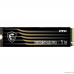 Видеокарта Твердотельный накопитель SSD MSI 1TB PCIe 4.0 NVMe M.2 SPATIUM M480 PRO 
