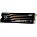 Видеокарта Твердотельный накопитель SSD MSI 1TB PCIe 4.0 NVMe M.2 SPATIUM M480 PRO 