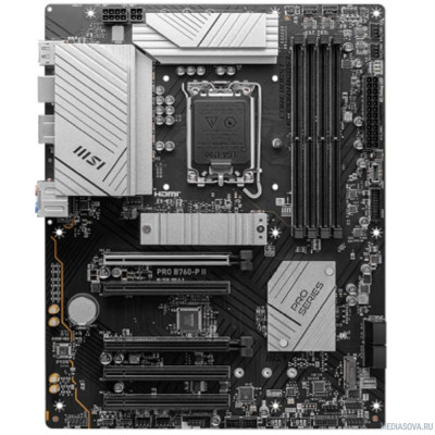Материнская плата Материнская плата MSI PRO B760-P II, LGA 1700, Intel B760, ATX, Ret