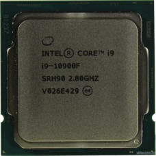 CPU Intel Core i9-10900F OEM (Comet Lake, 14nm, C10/T20, Base 2,80GHz, Turbo 5,20GHz, ITBMT3.0 - 5,10GHz, Without Graphics, L3 20Mb, TDP 65W, S1200)