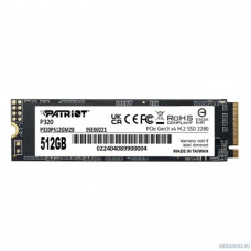 Накопитель SSD Patriot PCIe 3.0 x4 512GB P320P512GM28 P320 M.2 2280
