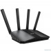  Роутер беспроводной Asus RT-BE58U, 4 LAN, 1000 Мбит/с, 4 (802.11n), 5 (802.11ac), 6 (802.11ax), 1 x USB 3.1, 3G, 4G/LTE, IPv6 черный