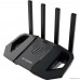  Роутер беспроводной  ASUS  TUF-BE3600 100/1000/2500BASE-T,  Wi-Fi 7 (802.11be), 802.11 a/b/g/n/ac/ax/be,  2.4 ГГц/5 ГГц  черный