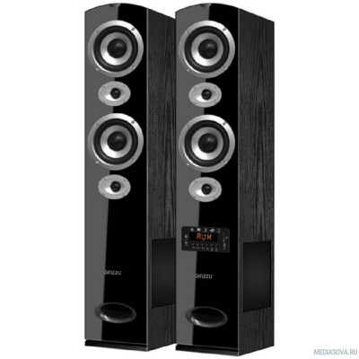  Ginzzu GM-328, Акустическая система 2.0, 2x100W/BT/USB/SD/FM/AUX/ДУ