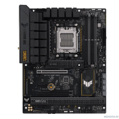 Материнская плата ASUS TUF GAMING B650-PLUS WIFI (Socket AM5, ATX, 4xDDR5(128GB), DP/HDMI, 2xPCIe 4.0x16/2xPCIe 4.0, 1xLAN (2.5GbE), Wi-Fi, BT, 4xSATA 6Gb/s, 3xM.2, 1xType-C, 3xUSB 3.2, 4xUSB 2.0, ATX)
